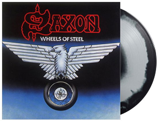 Saxon · Wheels of Steel (LP) [Blue / White Swirl edition] (2018)