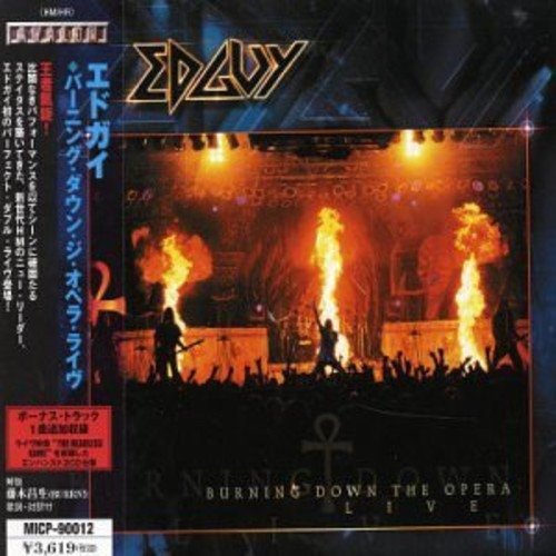 Cover for Edguy · Burning Down the Opera Live (CD) [Bonus CD edition] (2004)