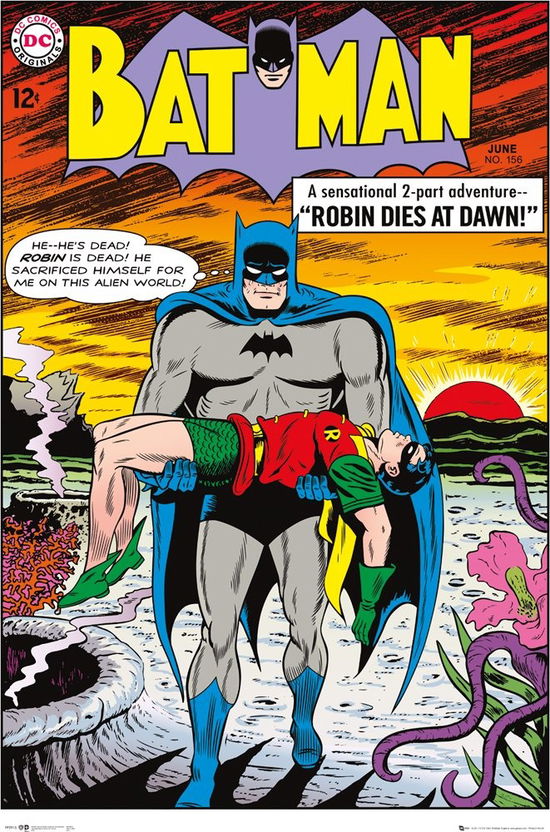 Cover for Dc Comics: Batman Comic · Dc Comics: Batman Comic - Robin Dies At Dawn (Poster Maxi 61x91,5 Cm) (MERCH)