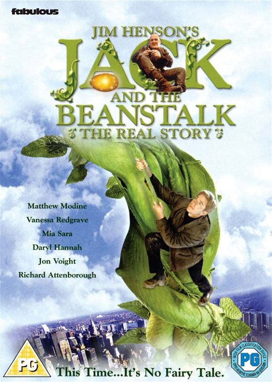 Cover for Jack and the Beanstalk  the Real St · Jim Hensons - Jack And The Beanstalk - Complete Mini Series (DVD) (2017)