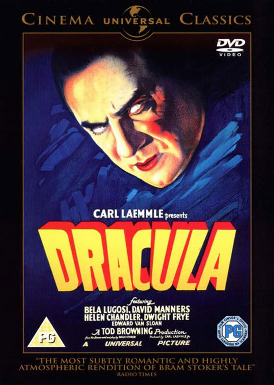 Cover for Dracula · Dracula (1931) (DVD) (2011)