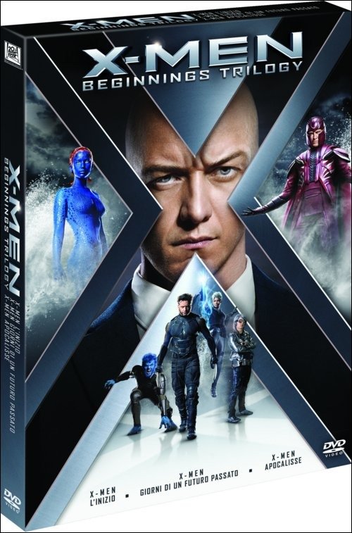 Cover for X-Men · Apocalisse + X-Men - Giorni Di Un Futuro Passato + X-Men - L'Inizio (DVD)
