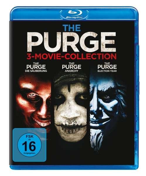 Cover for Ethan Hawke,lena Headey,adelaide Kane · The Purge Trilogy,BD.8312888 (Buch) (2018)