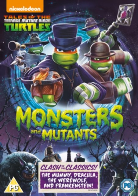 Cover for Tales of the Teenage Mutant Ni · TMNT - Teenage Mutant Ninja Turtles - Monsters and Mutants (DVD) (2017)
