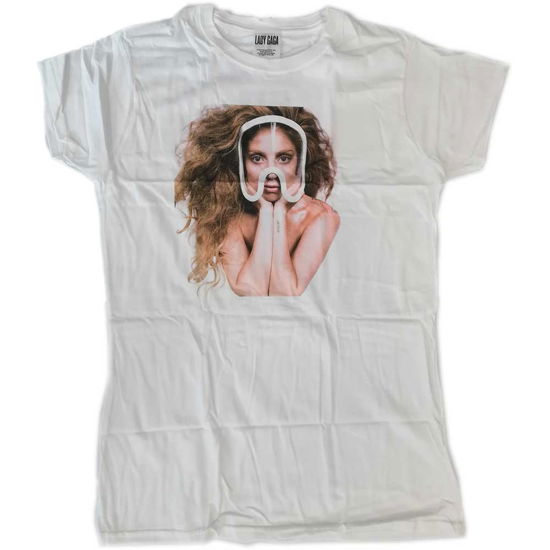 Cover for Lady Gaga · Lady Gaga: Art Pop Teaser (T-Shirt Donna Tg. M) (T-shirt) [size M] [White - Ladies edition]