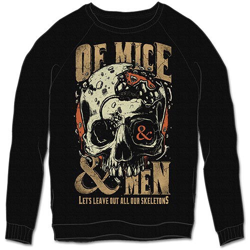 Cover for Of Mice &amp; Men · Of Mice &amp; Men Unisex Sweatshirt: Leave Out (Klær) [size S] [Black - Unisex edition]