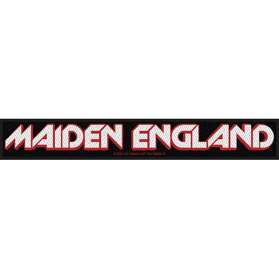 Cover for Iron Maiden · Iron Maiden Super Strip Patch: England (Retail Pack) (Patch) (2021)