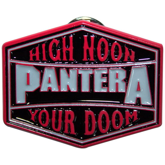 Cover for Pantera · Pantera  Pin Badge: High Noon (Badge) (2024)