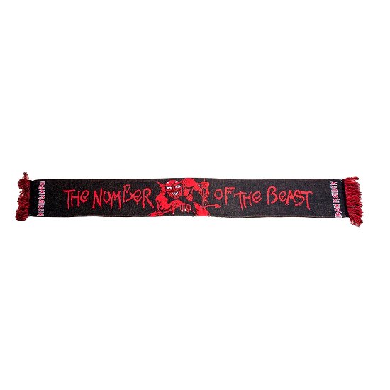 Cover for Iron Maiden · Number of the Beast (Scarf) [Black edition] (2020)
