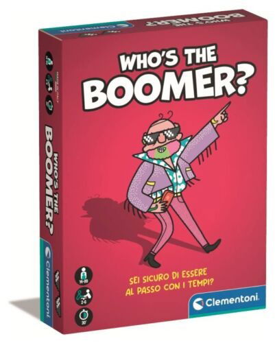 Cover for Clementoni · Clementoni: Ricreativi Giochi Made In Italy Party Game Boomer (MERCH)