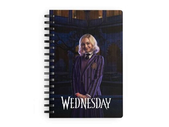 Cover for Wednesay · Wednesday: Enid Lenticular Spiral Notebook (Legetøj)