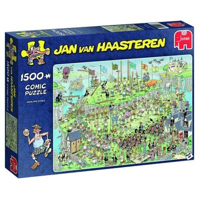 Cover for Puzzle · Puzzel JvH: Highland Games 1500 stukjes (Puslespil) (2020)