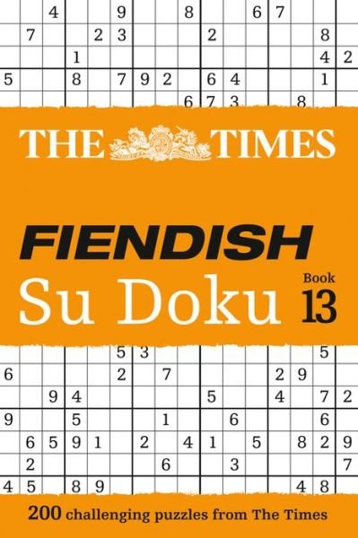 Cover for The Times Mind Games · The Times Fiendish Su Doku Book 13: 200 Challenging Su Doku Puzzles - The Times Su Doku (Paperback Book) (2020)