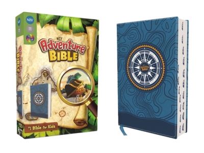 NIV, Adventure Bible, Leathersoft, Blue, Full Color, Thumb Indexed Tabs - Lawrence O. Richards - Other - Zonderkidz - 9780310461883 - July 5, 2022