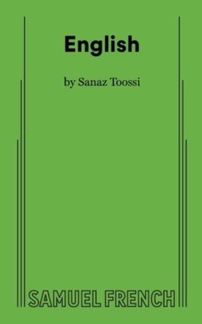 Cover for Sanaz Toossi · English (Paperback Book) (2023)