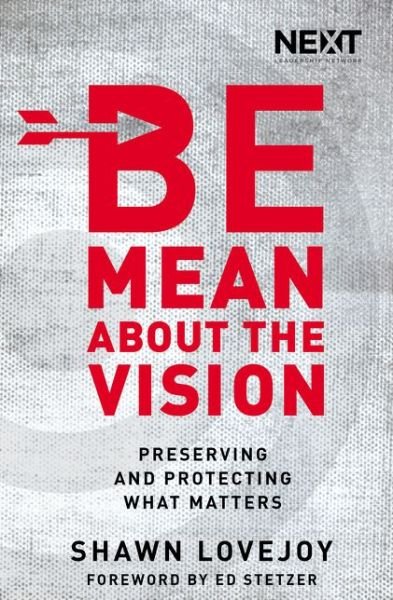 Cover for Shawn Lovejoy · Be Mean About the Vision: Preserving and Protecting What Matters (Paperback Book) (2015)