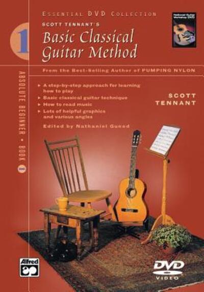 Cover for Scott Tennant · Basic Classical Guitar Method, Book 1 (Hardcover Book) [DVD edition] (2004)