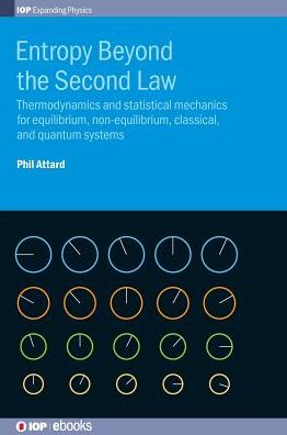 Cover for Attard, Phil (University of Sydney, Australia) · Entropy Beyond the Second Law: Thermodynamics and statistical mechanics for equilibrium, non-equilibrium, classical, and quantum systems - IOP Expanding Physics (Hardcover Book) (2018)