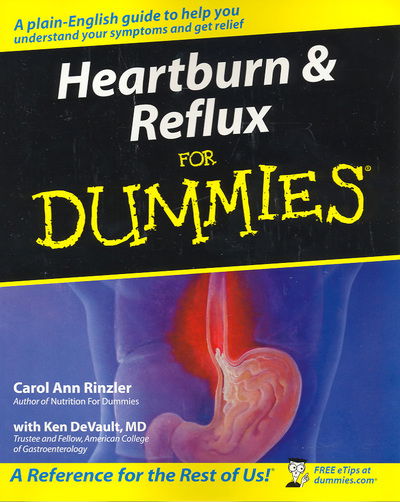 Cover for Carol Ann Rinzler · Heartburn and Reflux For Dummies (Paperback Book) (2004)