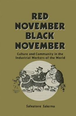 Cover for Salvatore Salerno · Red November, black November (Book) (1989)