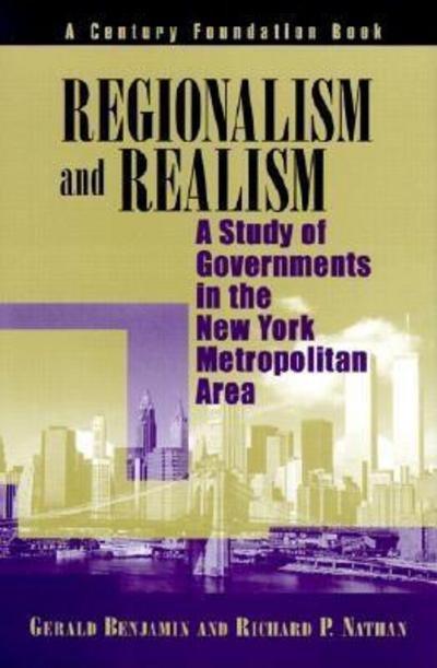 Cover for Gerald Benjamin · Regionalism and Realism (Hardcover Book) (2001)