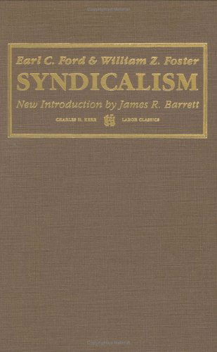 Cover for William Foster · Syndicalism (Hardcover Book) (1990)