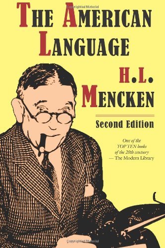 Cover for H. L. Mencken · The American Language, Second Edition (Pocketbok) (2012)