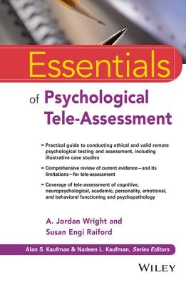 Cover for Wright, A. Jordan (Columbia University, New York, NY) · Essentials of Psychological Tele-Assessment - Essentials of Psychological Assessment (Paperback Book) (2021)