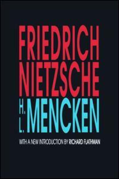 Cover for H.L. Mencken · Friedrich Nietzsche (Hardcover Book) (2017)