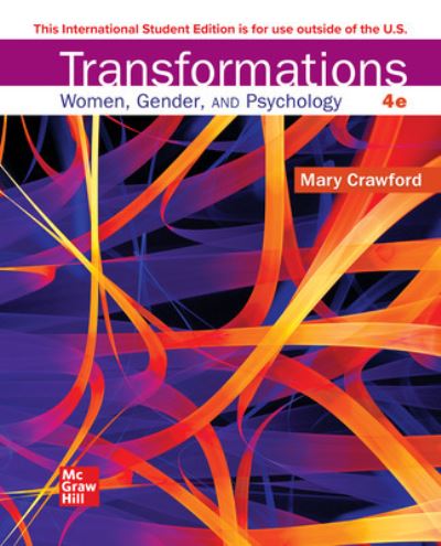 Cover for Mary Crawford · ISE Transformations: Women, Gender and Psychology (Paperback Book) (2022)