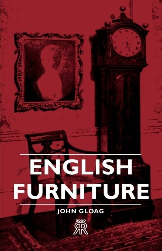 Cover for John Gloag · English Furniture (Paperback Book) (2007)