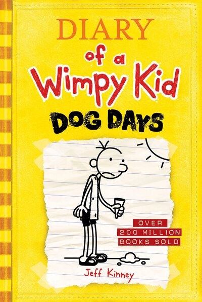 Cover for Jeff Kinney · Dog Days (Diary of a Wimpy Kid #4) (Gebundenes Buch) (2009)