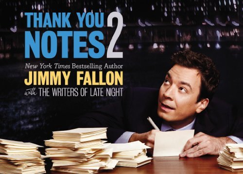 Cover for Jimmy Fallon · Thank You Notes 2 (Pocketbok) (2012)