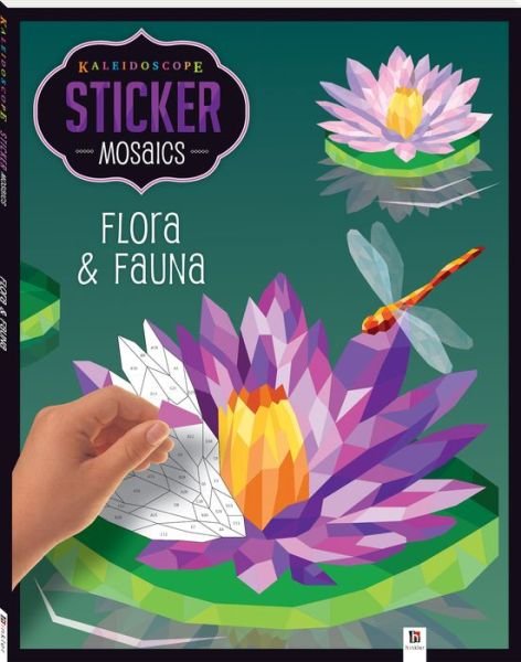 Cover for Hinkler Books · Kaleidoscope Sticker Mosaics: Flora &amp; Fauna - Kaleidoscope (Book) (2018)