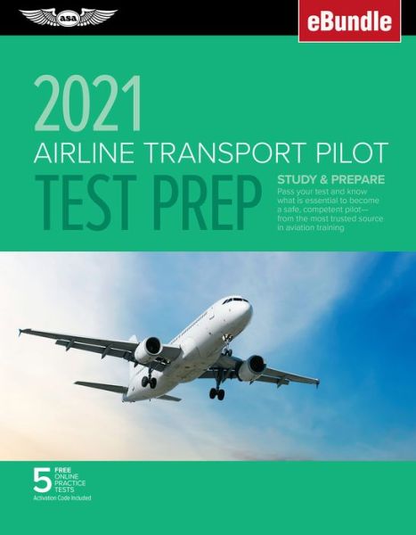 Cover for Asa Test Prep Board · Airline Transport Pilot Test Prep 2021 (Paperback Book) (2020)