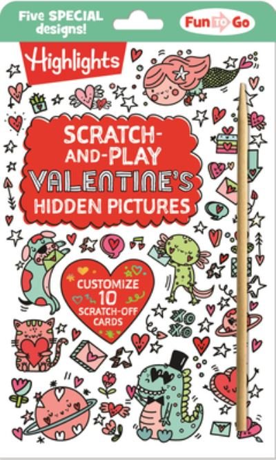 Scratch-And-Play Valentine's Hidden Pictures - Highlights - Livros - Highlights Press, c/o Highlights for Chi - 9781639620883 - 26 de dezembro de 2023