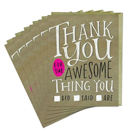 Cover for Em &amp; Friends · 6-Pack Em &amp; Friends Thank You Check Box Card (Flashcards) (2019)