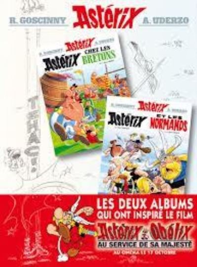 Cover for Rene Goscinny · Asterix chez les Bretons / Asterix chez les Normands (album double) (Inbunden Bok) (2012)