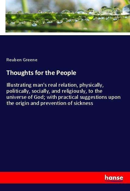 Cover for Greene · Thoughts for the People (Book)
