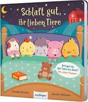 Cover for Danielle McLean · Schlaft gut, ihr lieben Tiere (Board book) (2022)