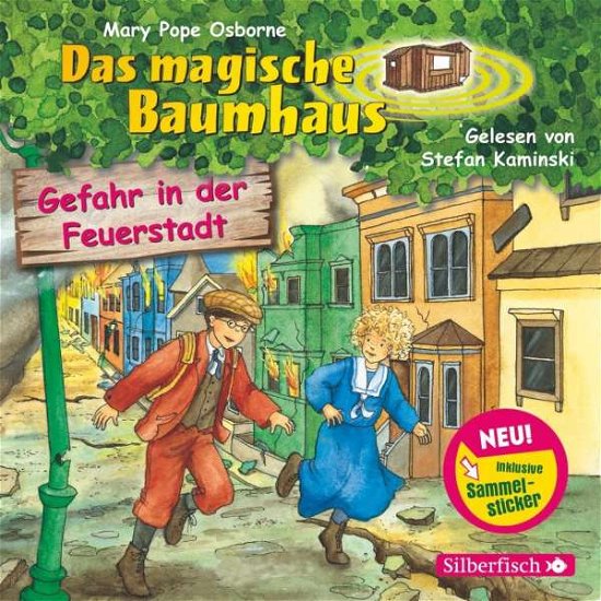 Cover for Das Magische Baumhaus · Pope Osborne:Gefahr in der Feuerstadt, (Book) (2016)