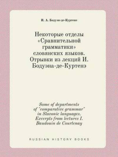 Cover for I a Boduen-de-kurtene · Some of Departments of (Paperback Bog) (2015)