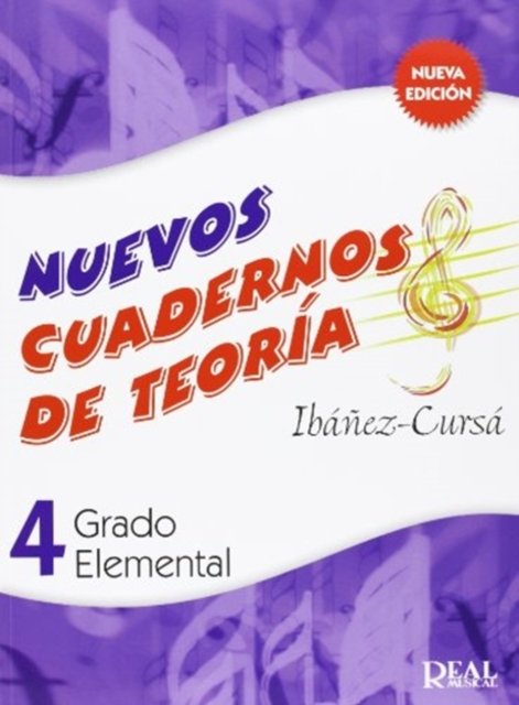 Cover for Dionisio Curs  De Pe · Cuadernos de Teoria, Grado Elemental Volumen 4 (Book)