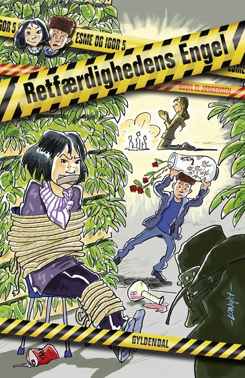 Cover for Bodil El Jørgensen · Esme og Igor: Esme og Igor 5 - Retfærdighedens Engel (Indbundet Bog) [1. udgave] [Indbundet] (2013)