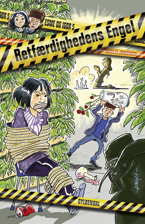 Cover for Bodil El Jørgensen · Esme og Igor: Esme og Igor 5 - Retfærdighedens Engel (Bound Book) [1er édition] [Indbundet] (2013)