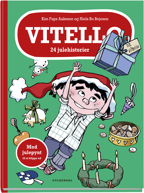 Cover for Kim Fupz Aakeson · Vitello - 24 julehistorier (Bound Book) [1st edition] (2018)