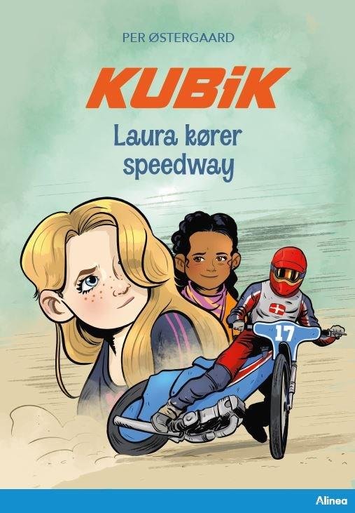 Cover for Per Østergaard · Læseklub: KUBIK - Laura kører speedway, Blå Læseklub (Gebundesens Buch) [1. Ausgabe] (2022)