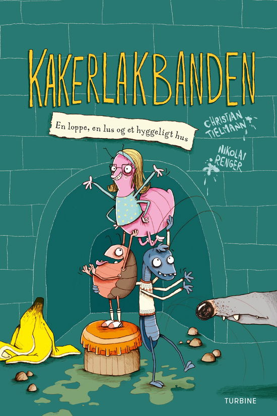 Cover for Christian Tielmann · Kakerlakbanden 1 - En loppe, en lus og et hyggeligt hus (Hardcover Book) [1th edição] (2020)