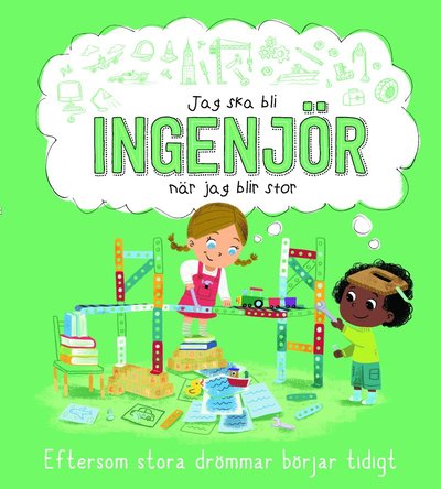 Cover for Marnie Willow · Jag skall bli ingenjör när jag blir stor (Hardcover Book) (2023)