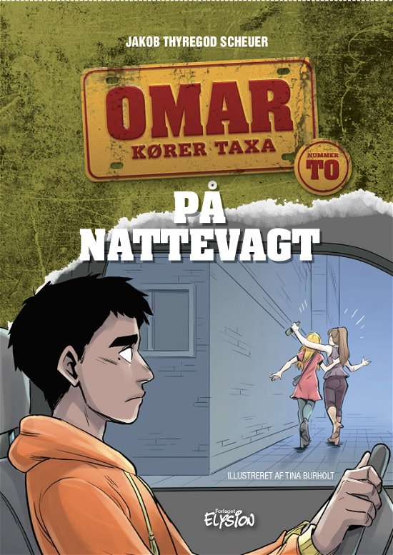 Cover for Jakob Thyregod Scheuer · Omar kører taxa: På nattevagt (Hardcover Book) [1. Painos] (2021)